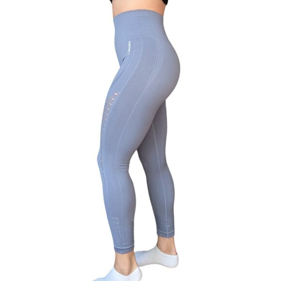 Gymshark Light Purple Energy Seamless Leggings Women Size Small - Picture 2 of 7